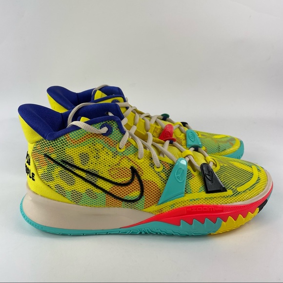 kyrie 7s yellow